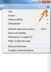 Vymazání cache prohlížeče - Microsoft Explorer 9